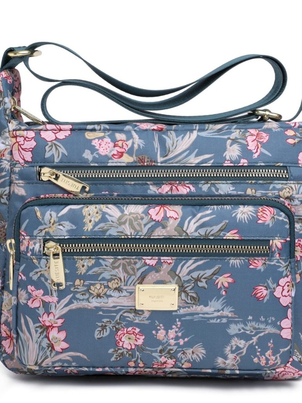 Women Shoulder Handbag Roomy Multiple Pockets Bag Ladies Crossbody Purse Tote